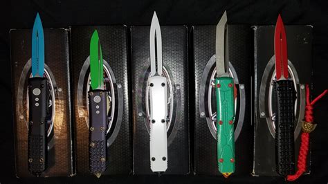 Heretic Knives "ROC" OTF Automatic Knife Purple 3" DLC Black H060-6A-PU. . Star wars microtech